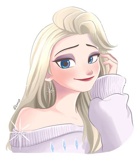 elsa draw